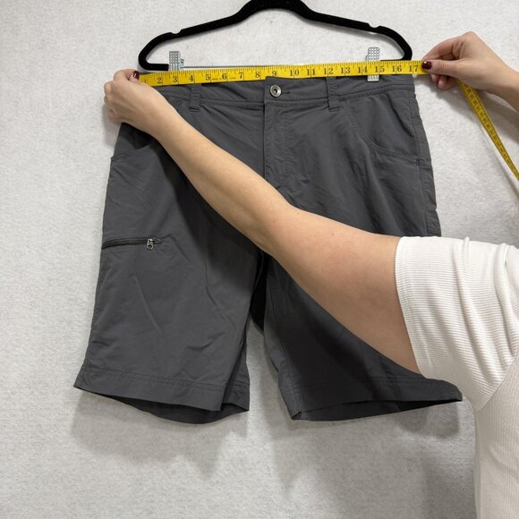 Marmot Shorts Mens 32 Gray Hiking Stretch Quick Dry Zip Pocket Outdoor Trail - Picture 4 of 12